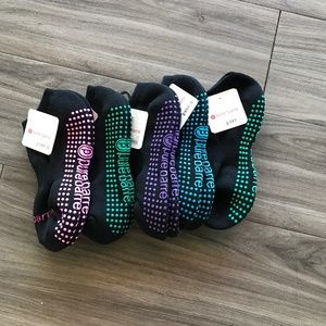 Set of 5 Vintage Pure Barre Sticky Socks